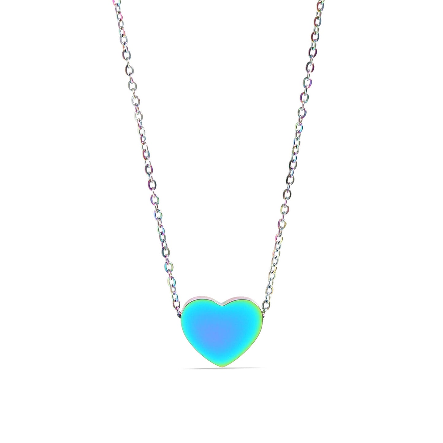 Blank Heart Necklace - Engravable