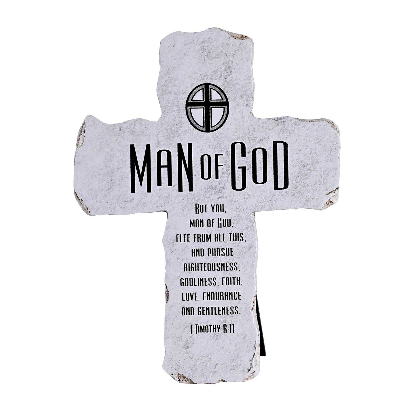 Tabletop Cross Man Of God 7H
