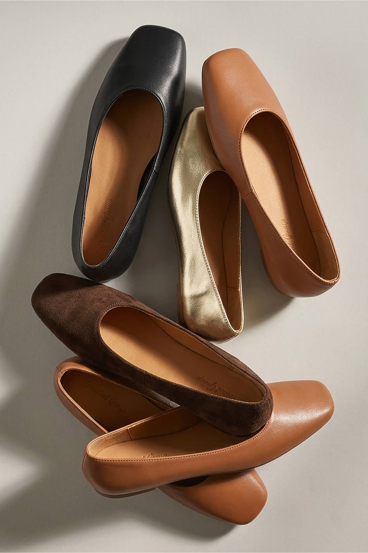 Ballet Flats, Sq Toe