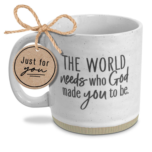 LCP Coffeecup Powerful Words World Needs16Oz