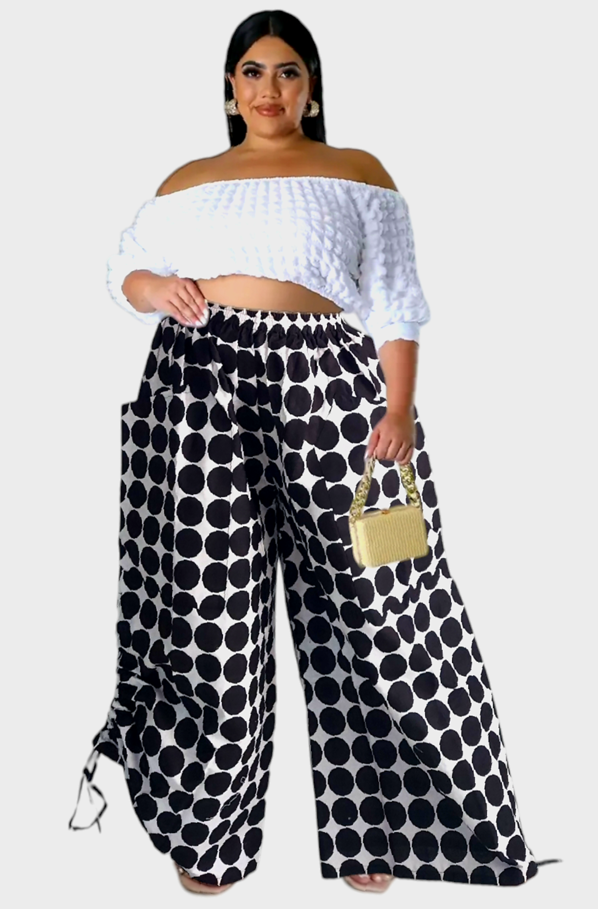 Palazzo with  Adjustable leg String