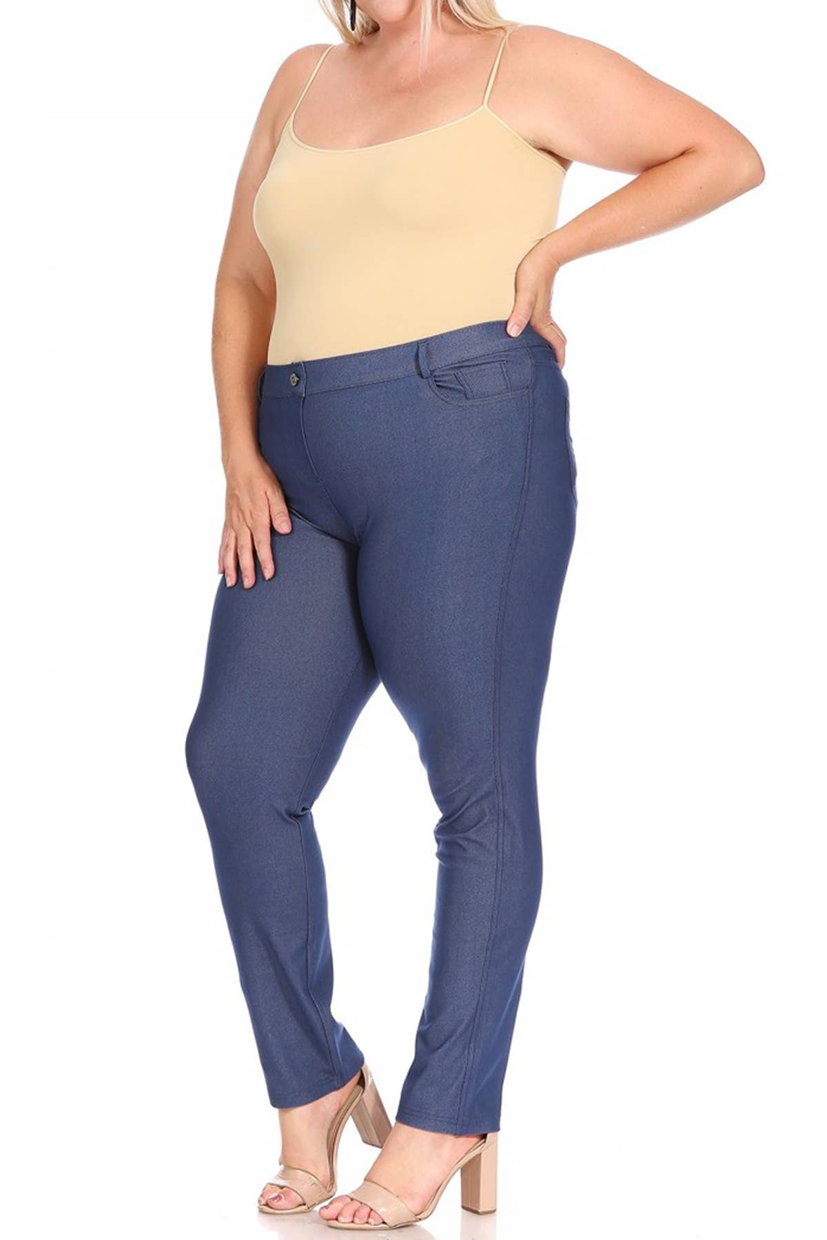 Women's Plus Size Comfy Slim Jeggings