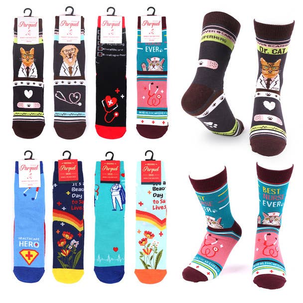 Women's Health Care Hero Socks