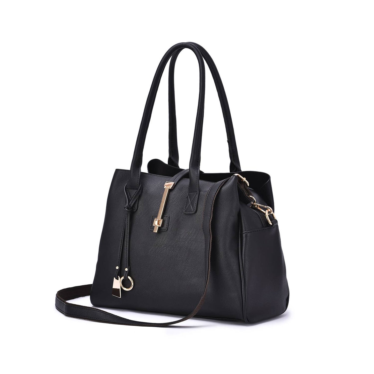 Jasmine Structured 3-Compartment Satchel