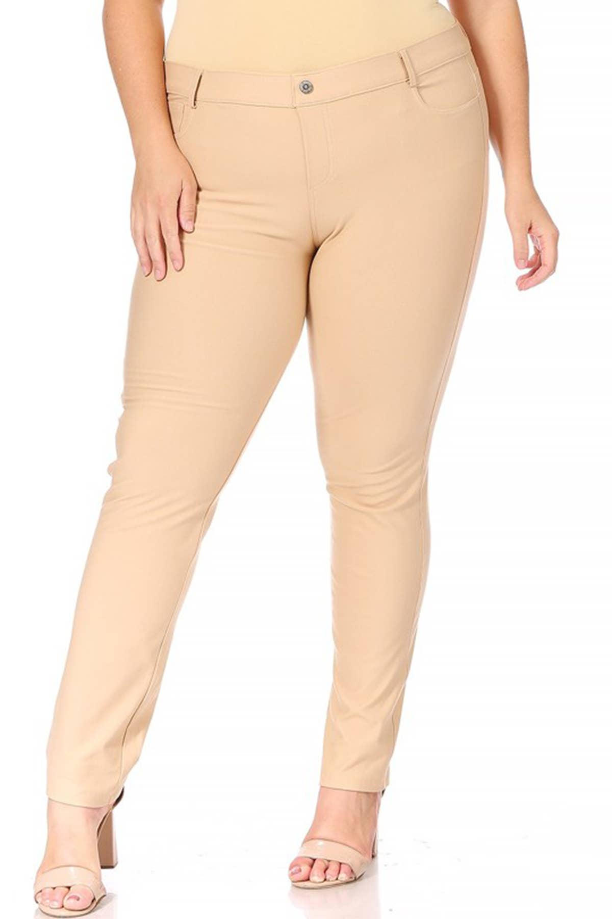 Women's Plus Size Comfy Slim Jeggings