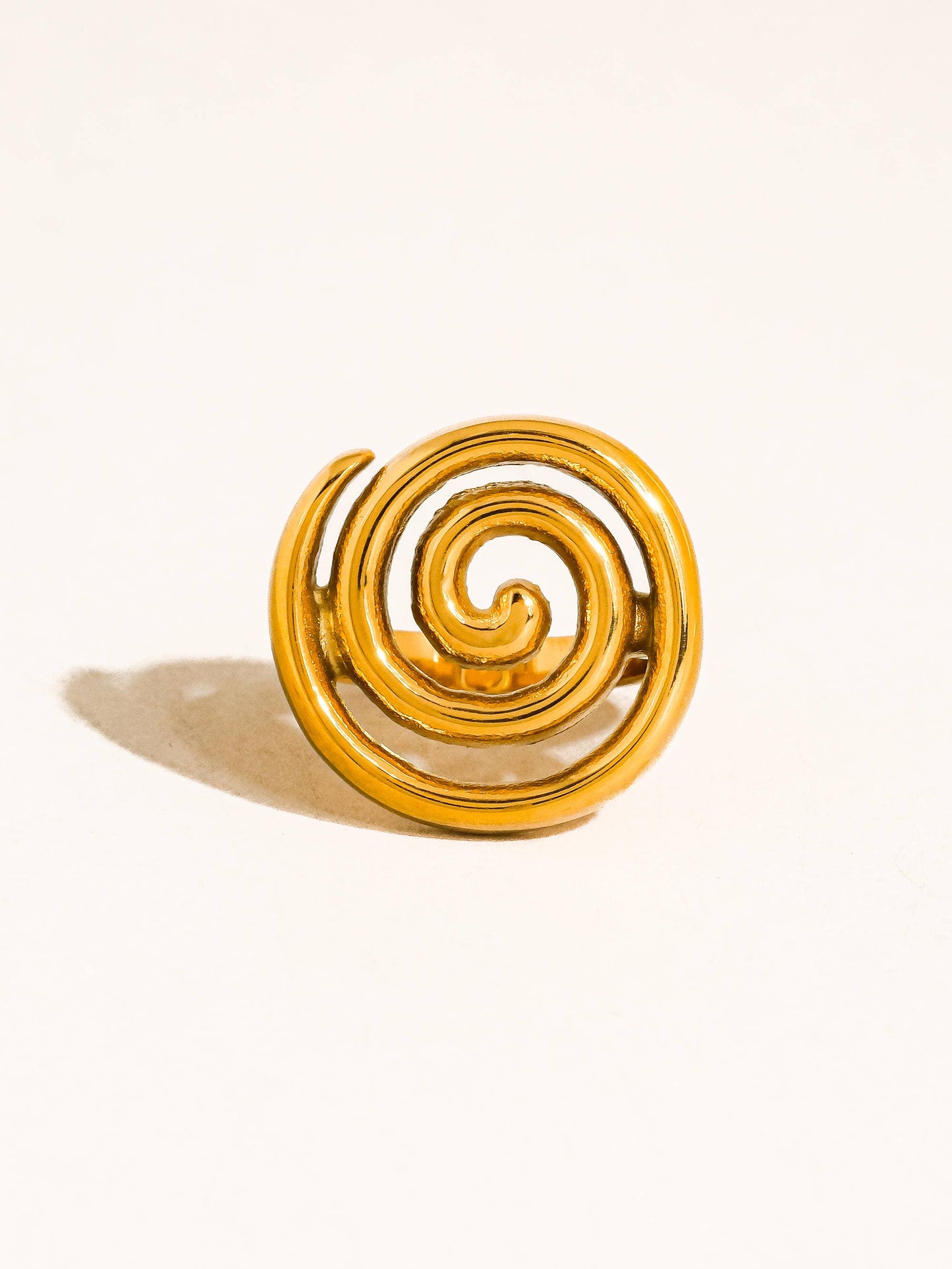 18K Gold Non-Tarnish Statement Rings