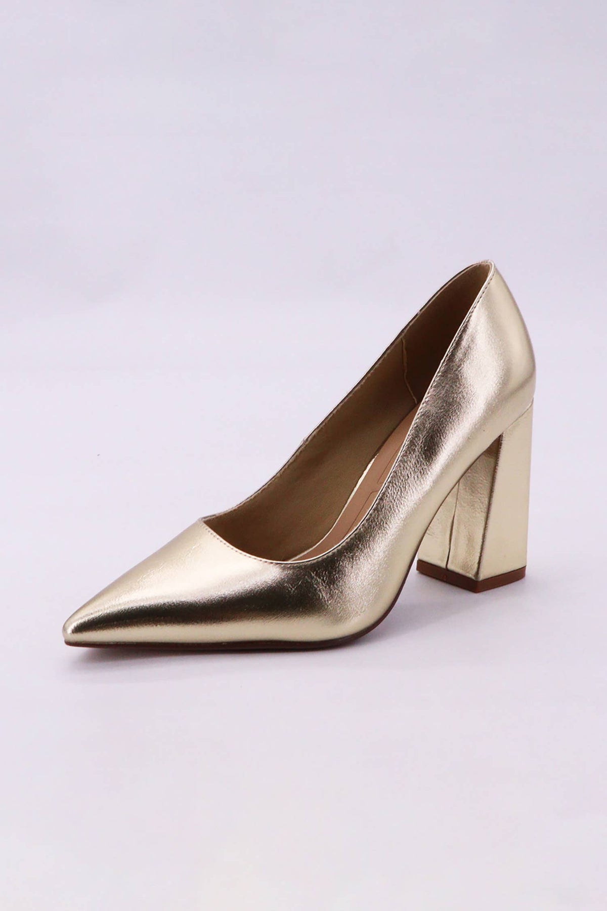 Block Heel Pumps